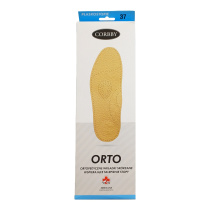 Стельки ORTO (овечья кожа+супинатор+латекс+уголь) 37 размер CORBBY